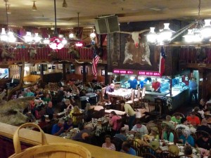 Big Texan Steak House - with 72oz challenge in progress