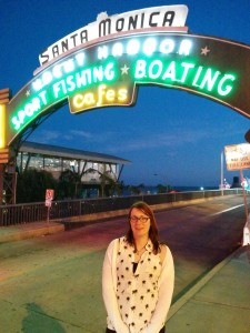 Santa Monica Pier.. Run Forest Run